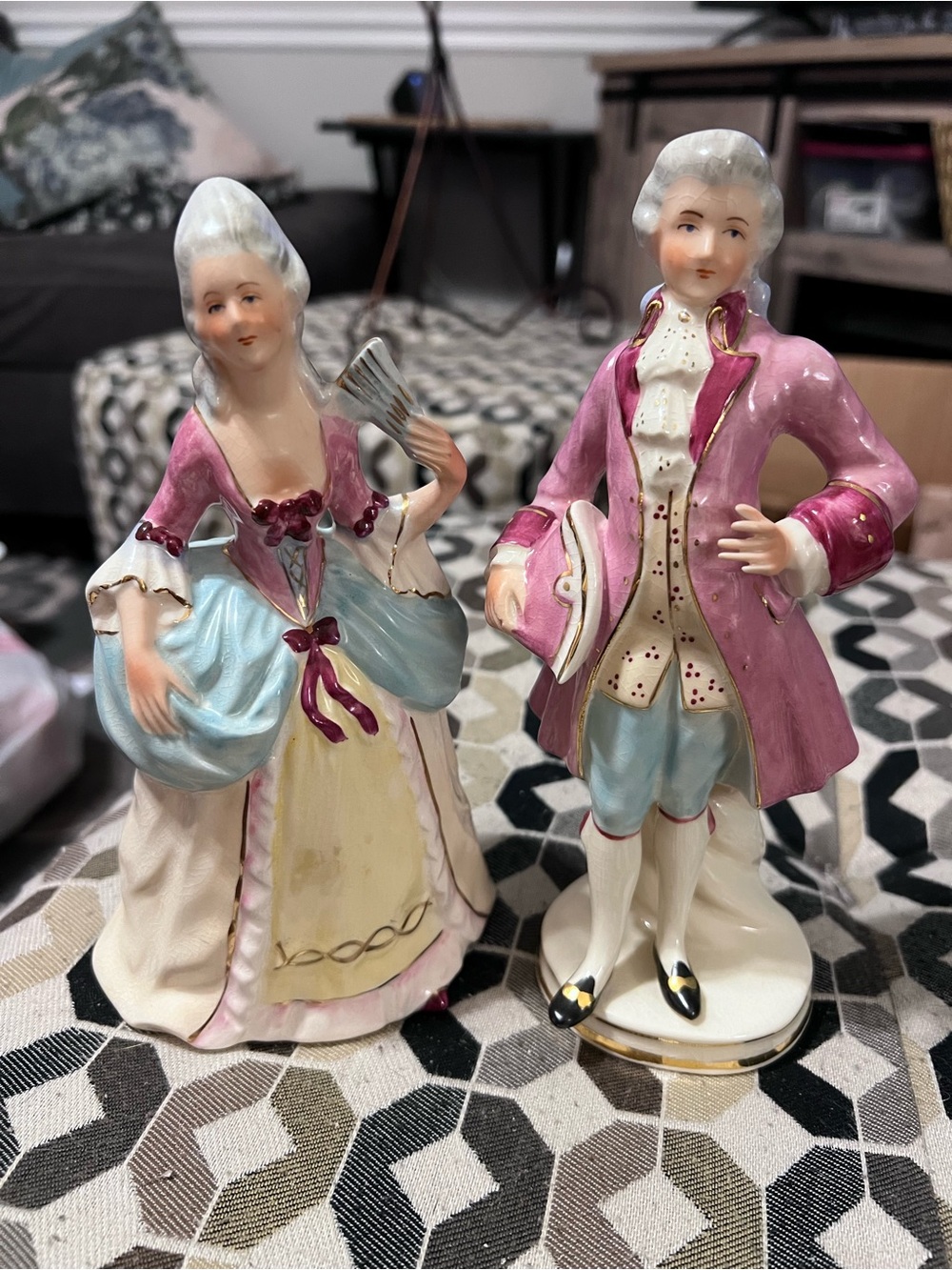 Vintage Coventry Eloise & Jacques Figurines 5082A 5083A USA